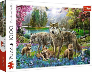Trefl Puzzle Vlčí rodina / 1000 dílků - neuveden