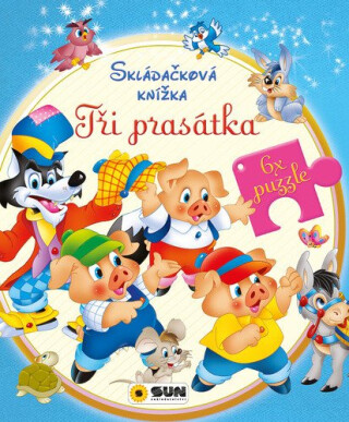 Skládačková knížka - Tři prasátka - neuveden