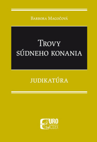 Trovy súdneho konania - 