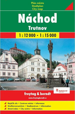 Trutnov, Náchod mapa 1:15 000