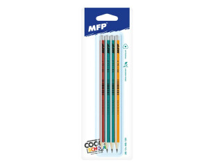 Tužka M set 4 triangular 1xč.1+2xč.2+1xč.3 - 