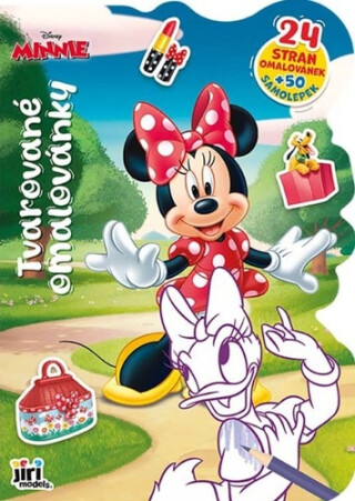 Tvarované omalovánky Minnie - 