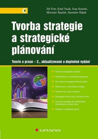 Tvorba strategie a strategické plánování - Jiří Fotr,Miroslav Špaček,Ivan Souček,Stanislav Hájek,Emil Vacík