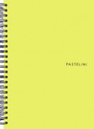 Twin wire blok A5 PP PASTELINI žlutá - neuveden
