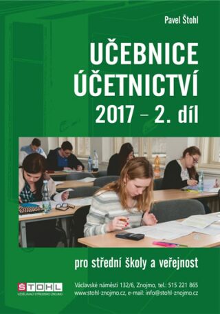 Učebnice Účetnictví 2017 - 2. díl - Pavel Štohl