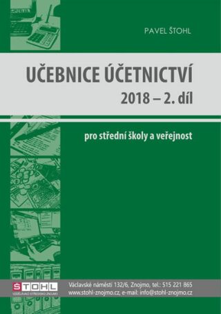Učebnice Účetnictví 2018 - 2. díl - Pavel Štohl