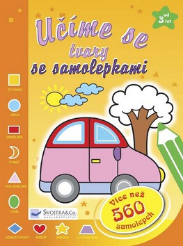 Učíme se tvary se samolepkami - 