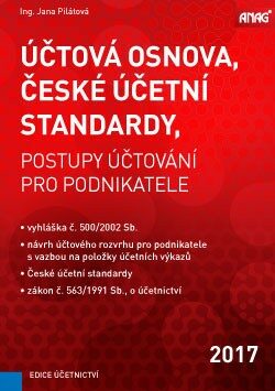 Účtová osnova, České účetní standardy 2017 - Ing. Jana Pilátová