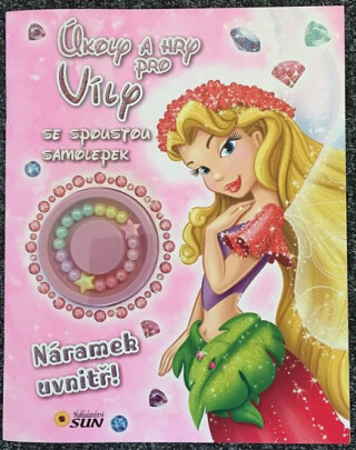 Úkoly a hry pro víly se spoustou samolepek - Náramek uvnitř! - neuveden