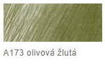 Umělecký pastel v tužce Faber-Castell – 173 olive green yellowish - 