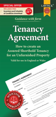 Unfurnished Tenancy Agreement Form Pack - Lawpack