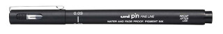 Černý liner Uni Pin 200 – 0,03mm - neuveden