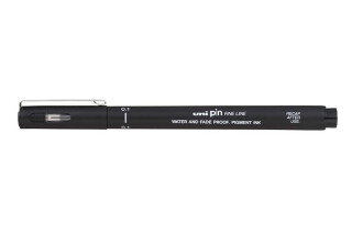 Černý liner Uni Pin 200 – 0,1mm - neuveden