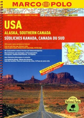 USA, Alaska, Southern Canada 1:400 000 / automapa - neuveden