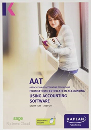 USING ACCOUNTING SOFTWARE - STUDY TEXT - KAPLAN PUBLISHING