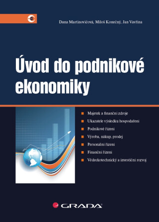 Úvod do podnikové ekonomiky - Dana Martinovičová,Konečný Miloš,Jan Vavřina