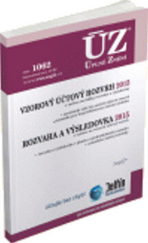 ÚZ 1062 Vzorový účtový rozvrh 2015 - 