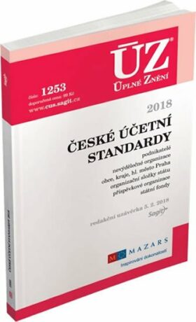 ÚZ 1253 České účetní standardy 2018 - neuveden
