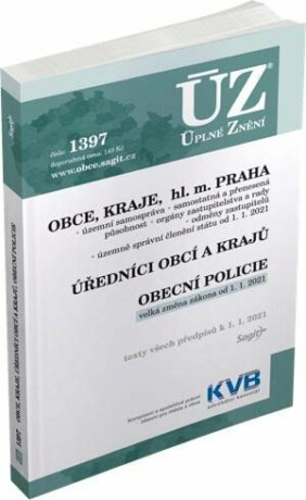 ÚZ 1397 Obce, Kraje, hl. m. Praha, Úředníci obcí a krajů, Obecní policie - neuveden
