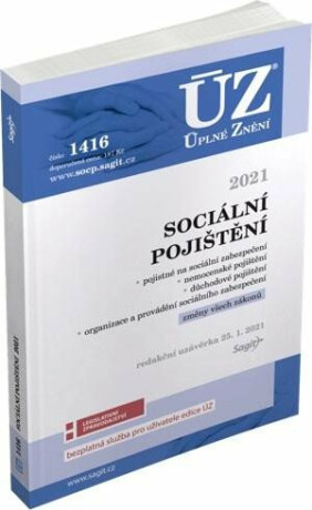 ÚZ 1416 Sociální pojištění 2021 - neuveden