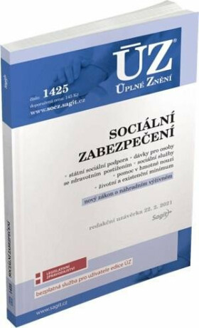 ÚZ 1425 Sociální zabezpečení - neuveden