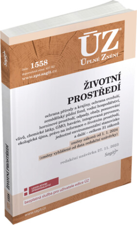 ÚZ 1558 Životní prostředí - neuveden
