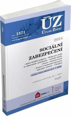 ÚZ 1571 Sociální zabezpečení 2024 - neuveden
