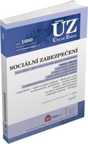 ÚZ 1690 Sociální zabezpečení - 