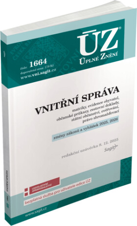 ÚZ 1664 Vnitřní správa - 