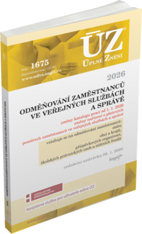ÚZ 1675 Odměňování zaměstnanců (VS) - 