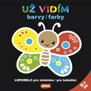 Už vidím barvy / farby - leporelo pro miminka / pre bábätká - neuveden