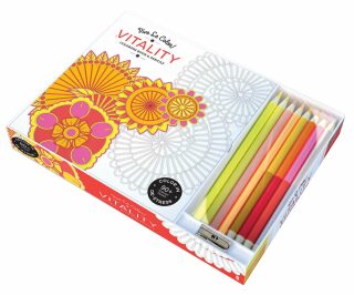 Vive Le Color! Vitality (Coloring Book and Pencils) - Vive le Color!