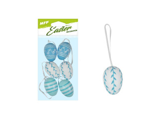 Vajíčka plast 6cm/6ks BLL sáček - 
