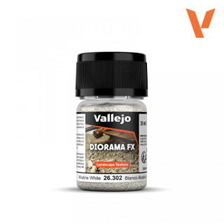 Vallejo Diorama FX 35ml – Alkaline White 1-2mm - 