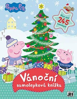 Vánoční samolepková knížka - Peppa pig - kolektiv autorů