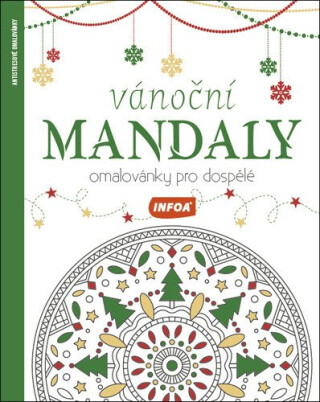 Omalovánky pro dospělé - Vánoční mandaly - neuveden