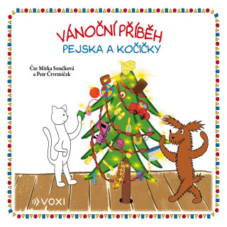 Vánoční příběh pejska a kočičky - Vlasta Hurtíková
