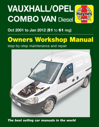 Vauxhall/Opel Combo Diesel Van (Oct 2001 to Jan 2012) 51 to 61 Haynes Repair Manual - Randall Martynn