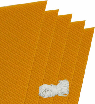 Včelí vosk 5 plátků 12x10cm - 