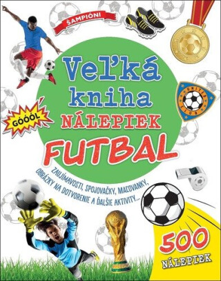 Veľká kniha nálepiek Futbal (slovensky) - 