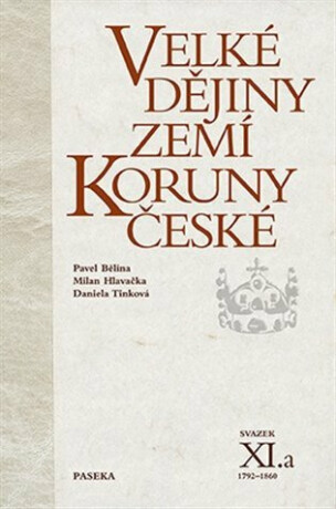 Velké dějiny zemí Koruny české XI.a - Pavel Bělina,Daniela Tinková,Milan Hlavačka