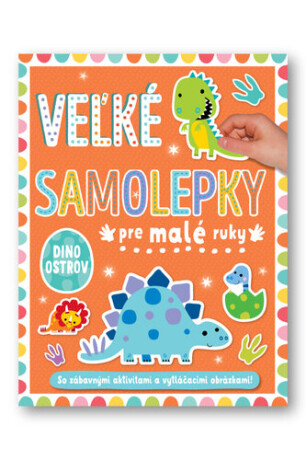 Veľké samolepky pre malé ruky Dino ostrov - 