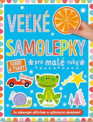 Velké samolepky pre malé ruky Farby a tvary - 