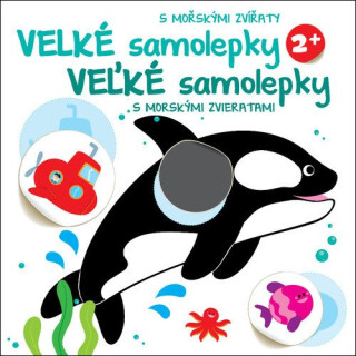 Veľké samolepky s morskými zvieratami - neuveden