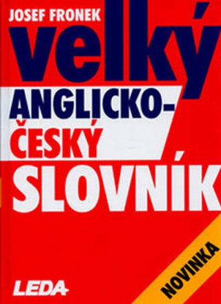Velký anglicko-český slovník (poškozená) - Josef Fronek