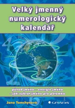 Velký jmenný numerologický kalendář - Jana Tamchynová