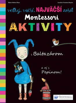 Veľký, väčší, najväčší zošit Montessori aktivity - 