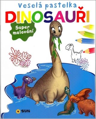 Veselá pastelka-Dinosauři - neuveden