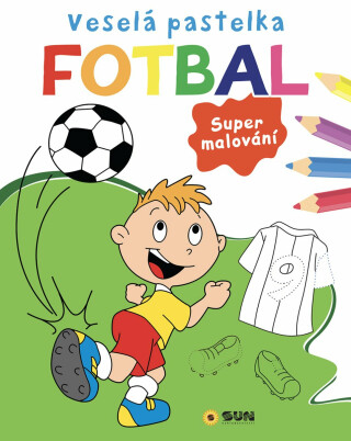 Veselá pastelka Fotbal - Supermalování - neuveden