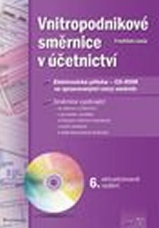 Vnitropodnikové směrnice v účetnictví + CD - František Louša